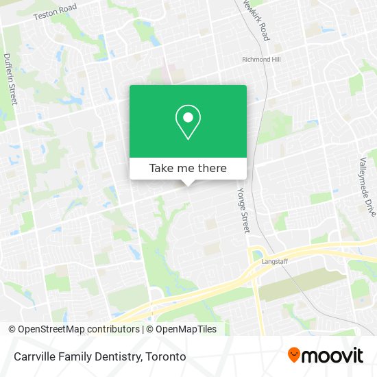 Carrville Family Dentistry map