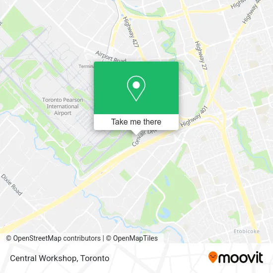 Central Workshop map