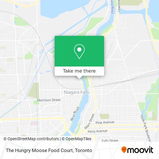 The Hungry Moose Food Court map