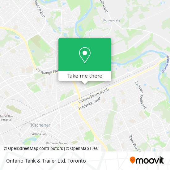 Ontario Tank & Trailer Ltd map