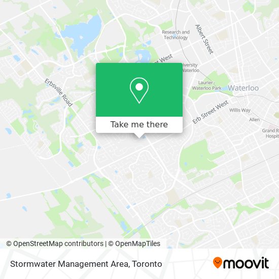 Stormwater Management Area plan