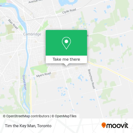 Tim the Key Man map