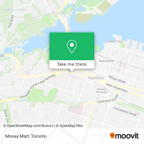 Money Mart map