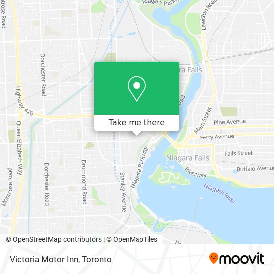 Victoria Motor Inn map