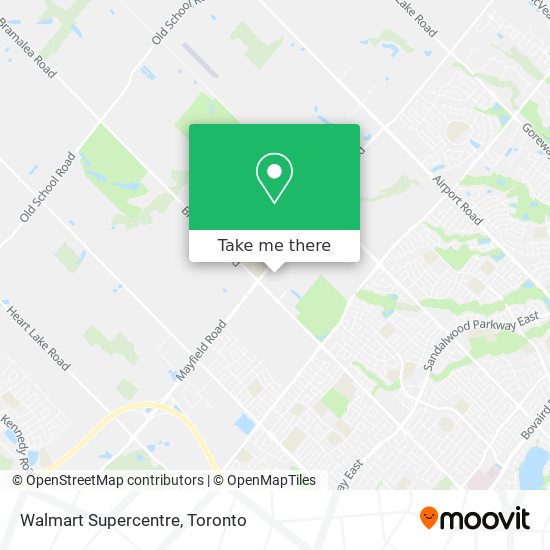 Walmart Supercentre plan