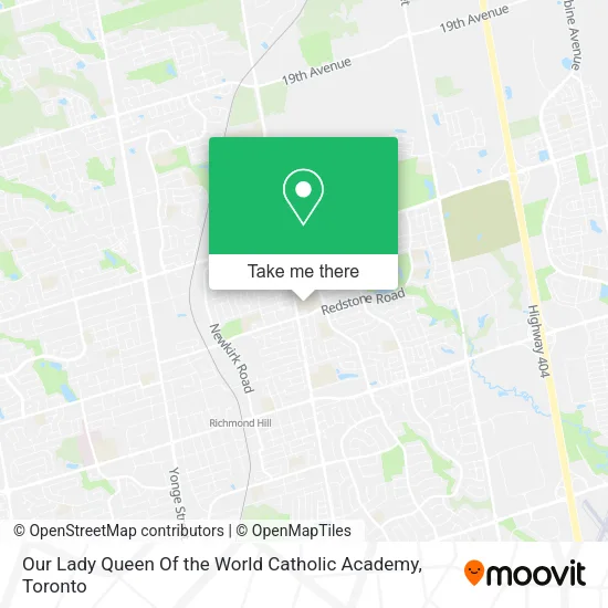 Our Lady Queen Of the World Catholic Academy map
