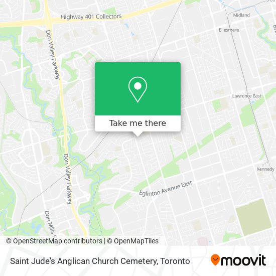 Saint Jude's Anglican Church Cemetery map