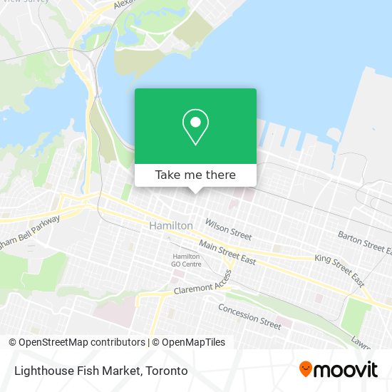 Lighthouse Fish Market plan