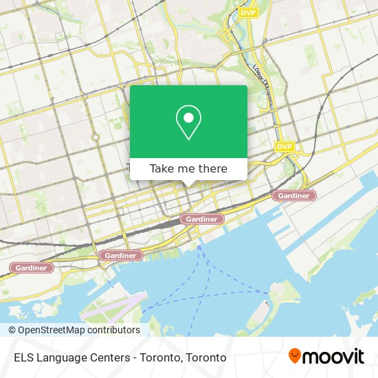 ELS Language Centers - Toronto plan