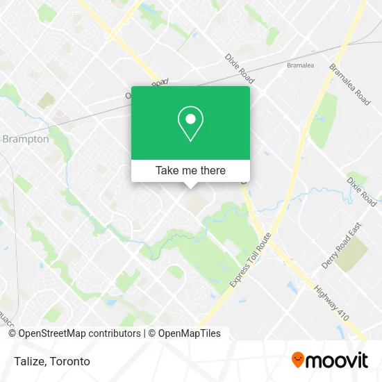 Talize map