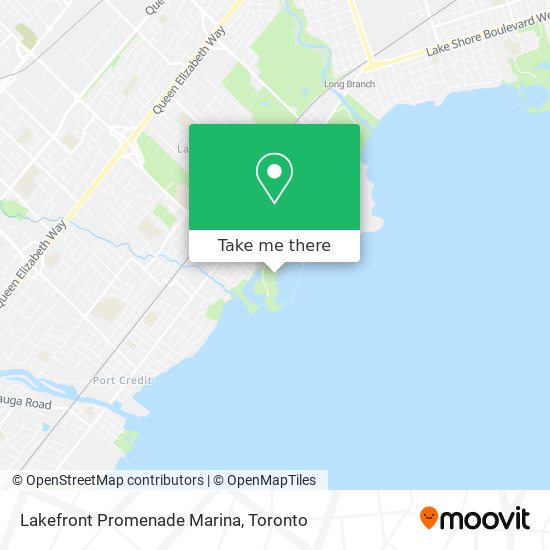 Lakefront Promenade Marina map