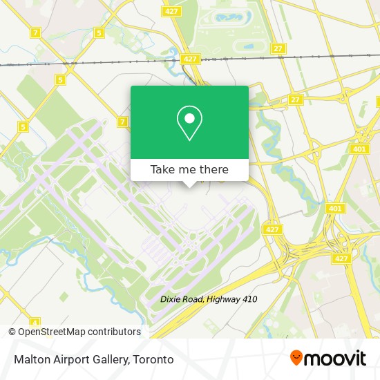 Malton Airport Gallery map