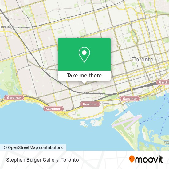 Stephen Bulger Gallery map