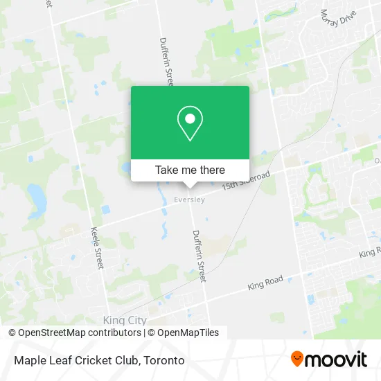Maple Leaf Cricket Club map