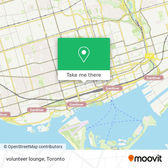 volunteer lounge map