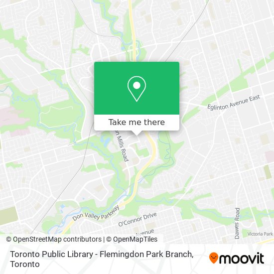 Toronto Public Library - Flemingdon Park Branch plan