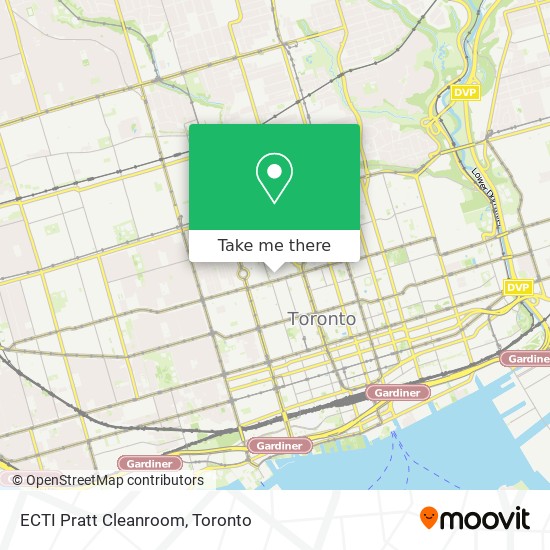 ECTI Pratt Cleanroom map