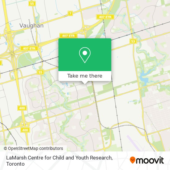 LaMarsh Centre for Child and Youth Research map