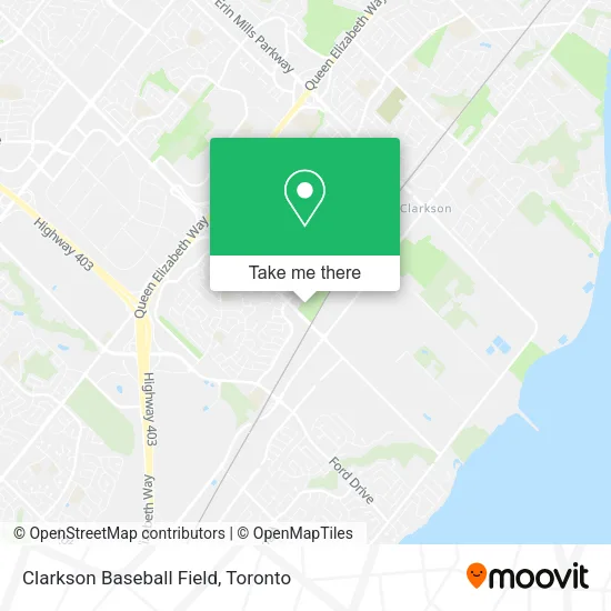 Clarkson Baseball Field map