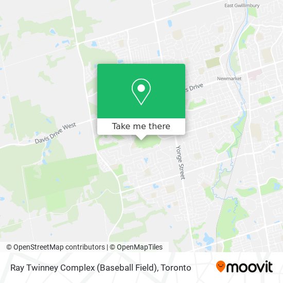 Ray Twinney Complex (Baseball Field) plan