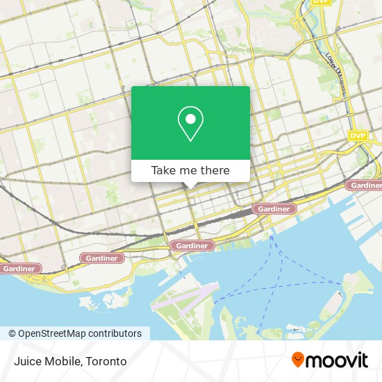Juice Mobile map
