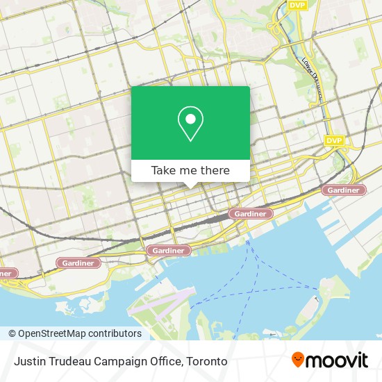 Justin Trudeau Campaign Office plan