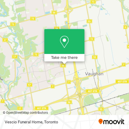 Vescio Funeral Home map