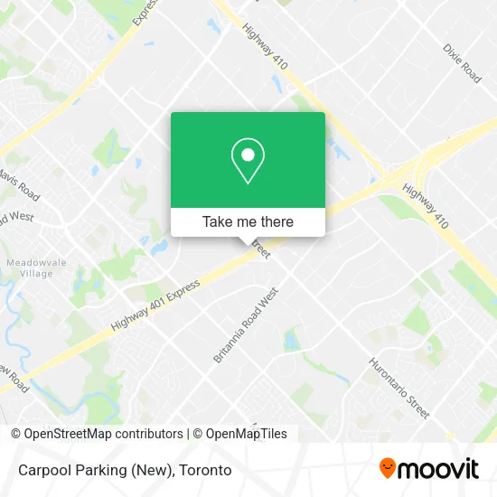 Carpool Parking (New) map