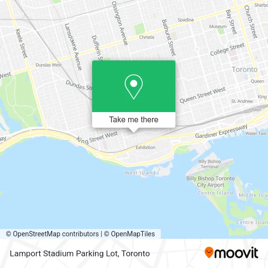 Lamport Stadium Parking Lot map
