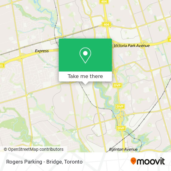 Rogers Parking - Bridge map