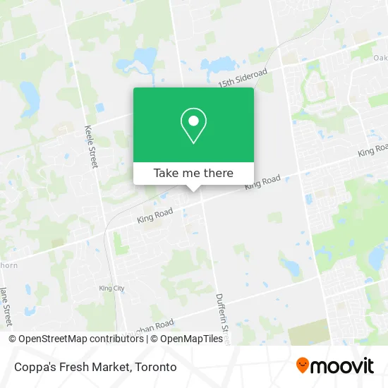 Coppa's Fresh Market map