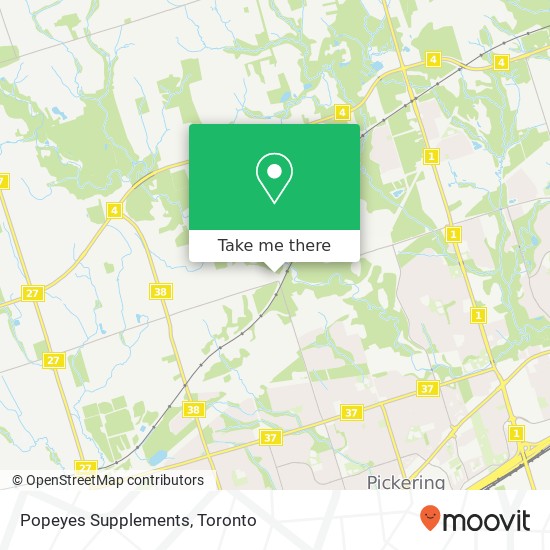 Popeyes Supplements map