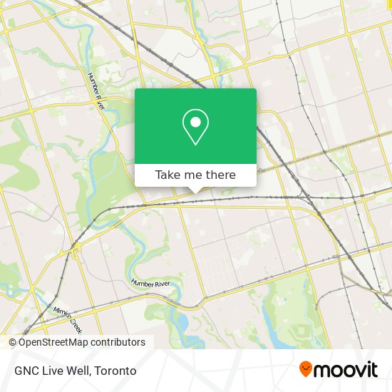 GNC Live Well map