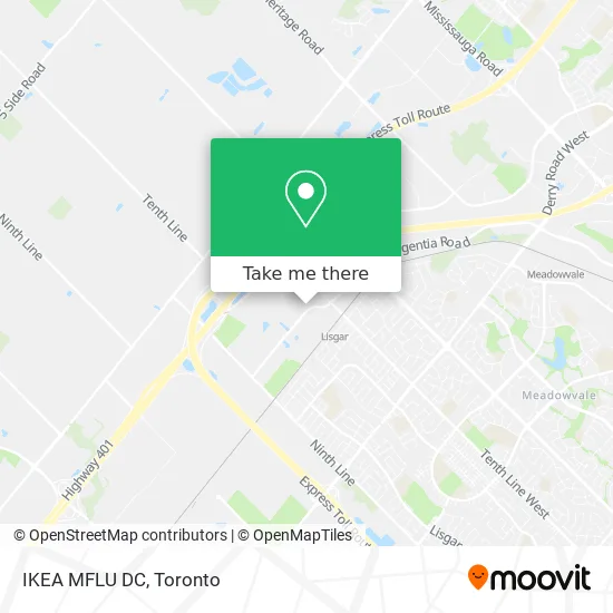 IKEA MFLU DC map
