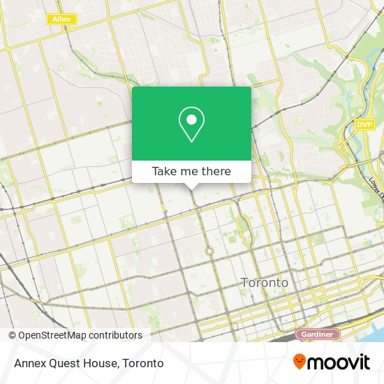 Annex Quest House map