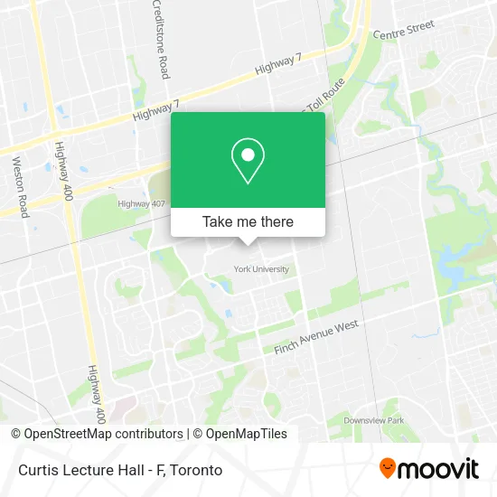 Curtis Lecture Hall - F map