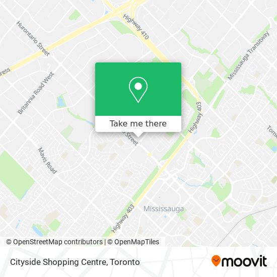 Cityside Shopping Centre map