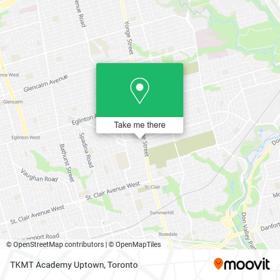 TKMT Academy Uptown map