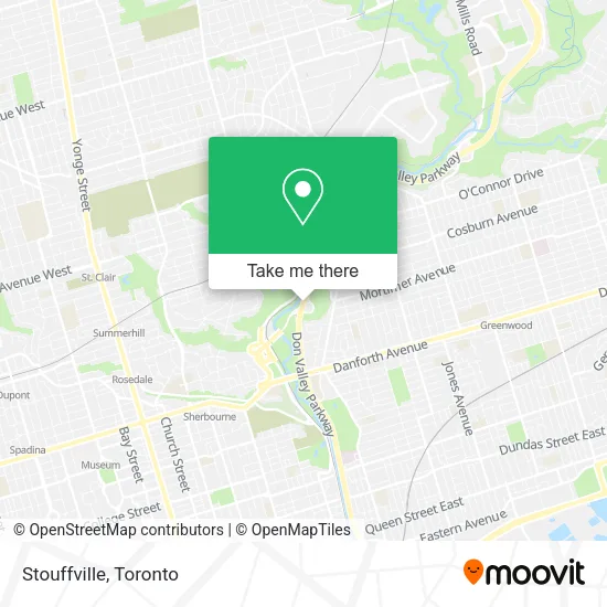 Stouffville map