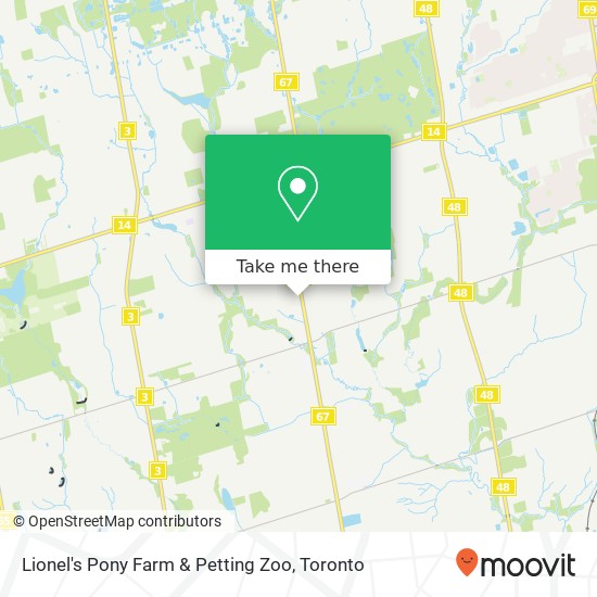 Lionel's Pony Farm & Petting Zoo map