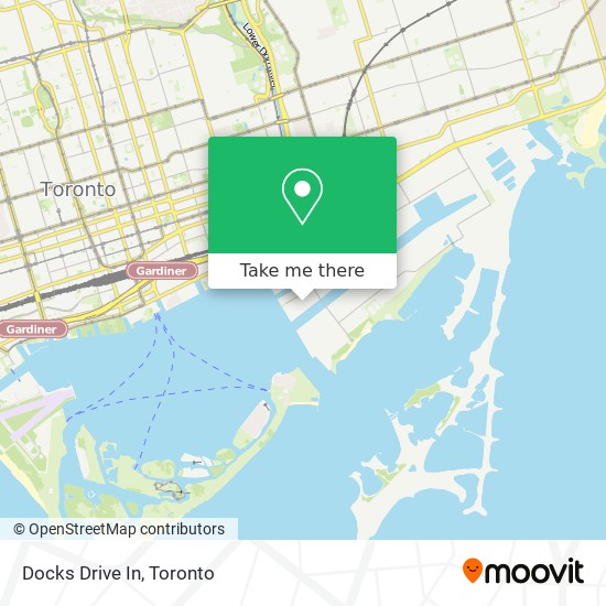 Docks Drive In map