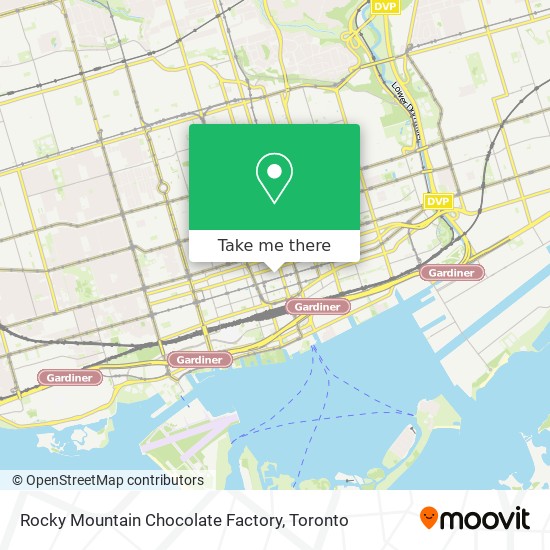 Rocky Mountain Chocolate Factory map