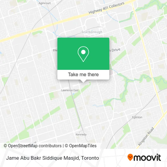 Jame Abu Bakr Siddique Masjid map