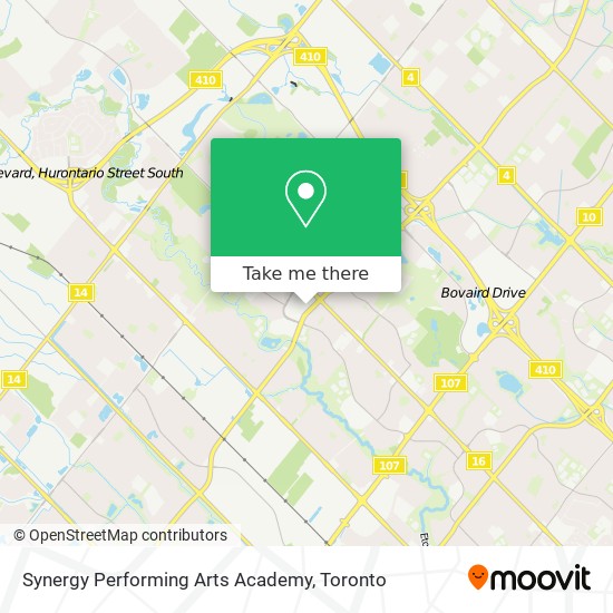 Synergy Performing Arts Academy map