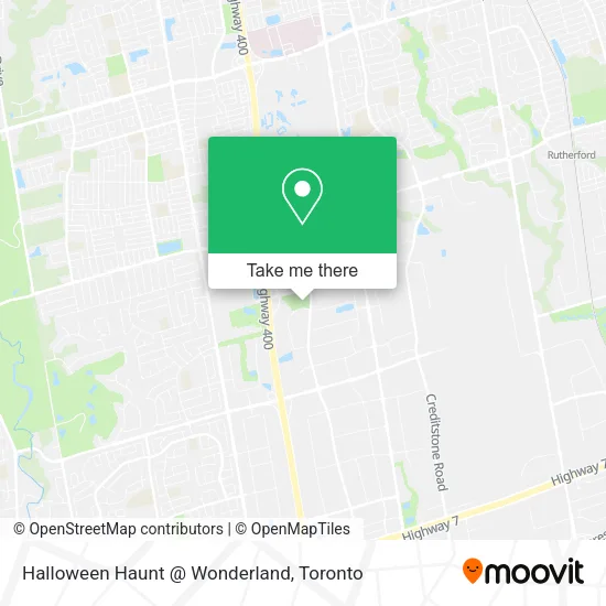 Halloween Haunt @ Wonderland map