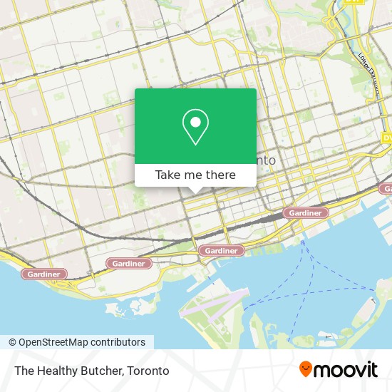 The Healthy Butcher map