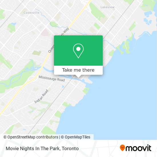 Movie Nights In The Park map