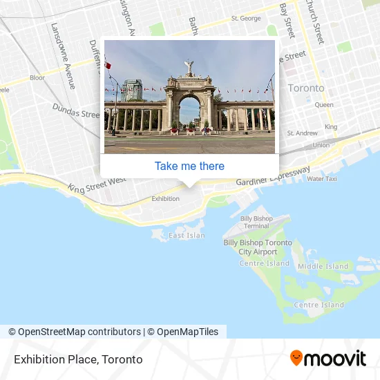 Exhibition Place map