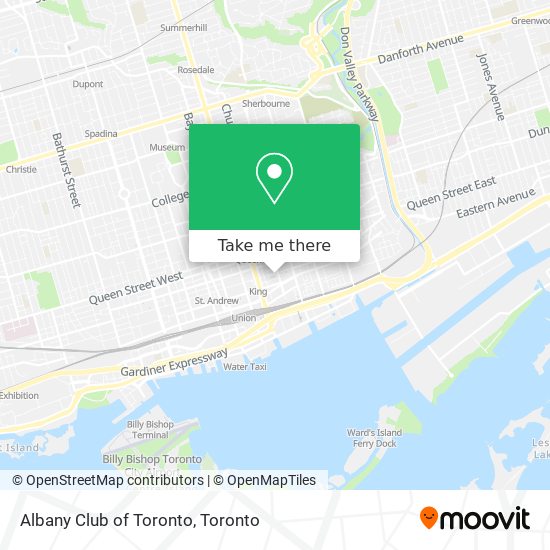 Albany Club of Toronto plan