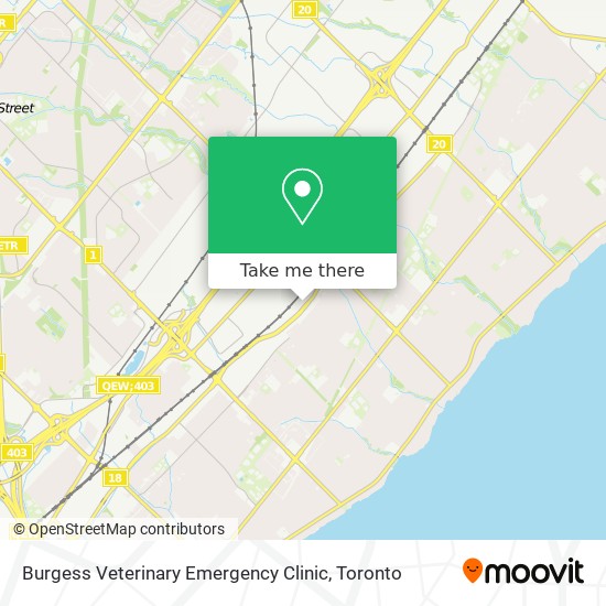 Burgess Veterinary Emergency Clinic map
